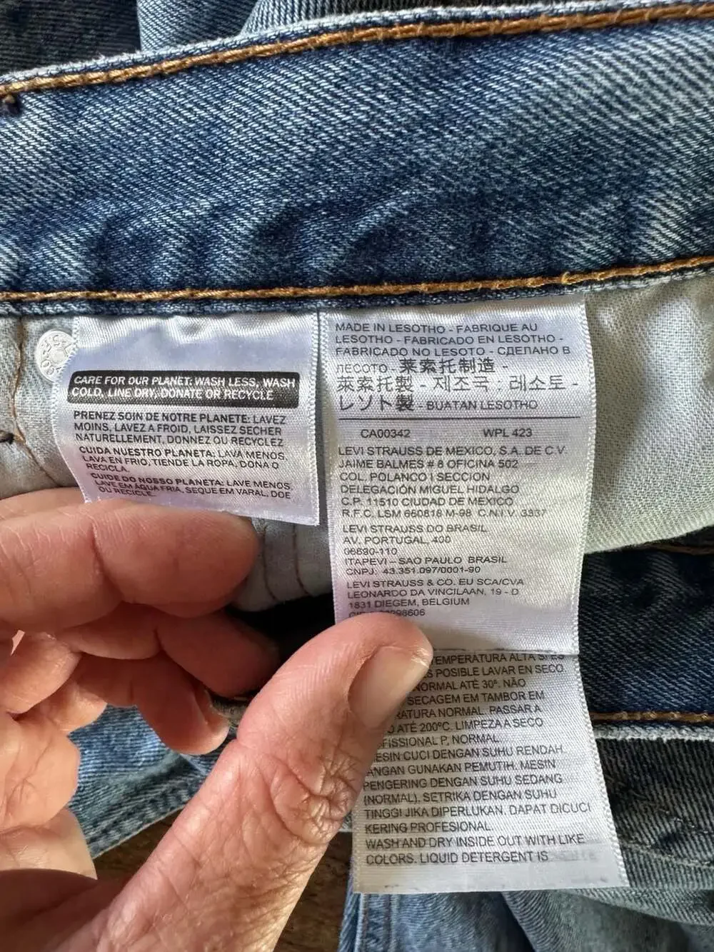 Levi's 505 Regular Fit Straight Leg Jeans, Men's Size 33x29